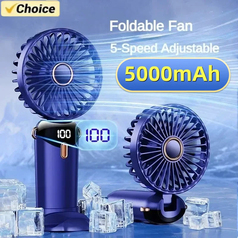FoldAway Mini Fan – Chaos on the Go